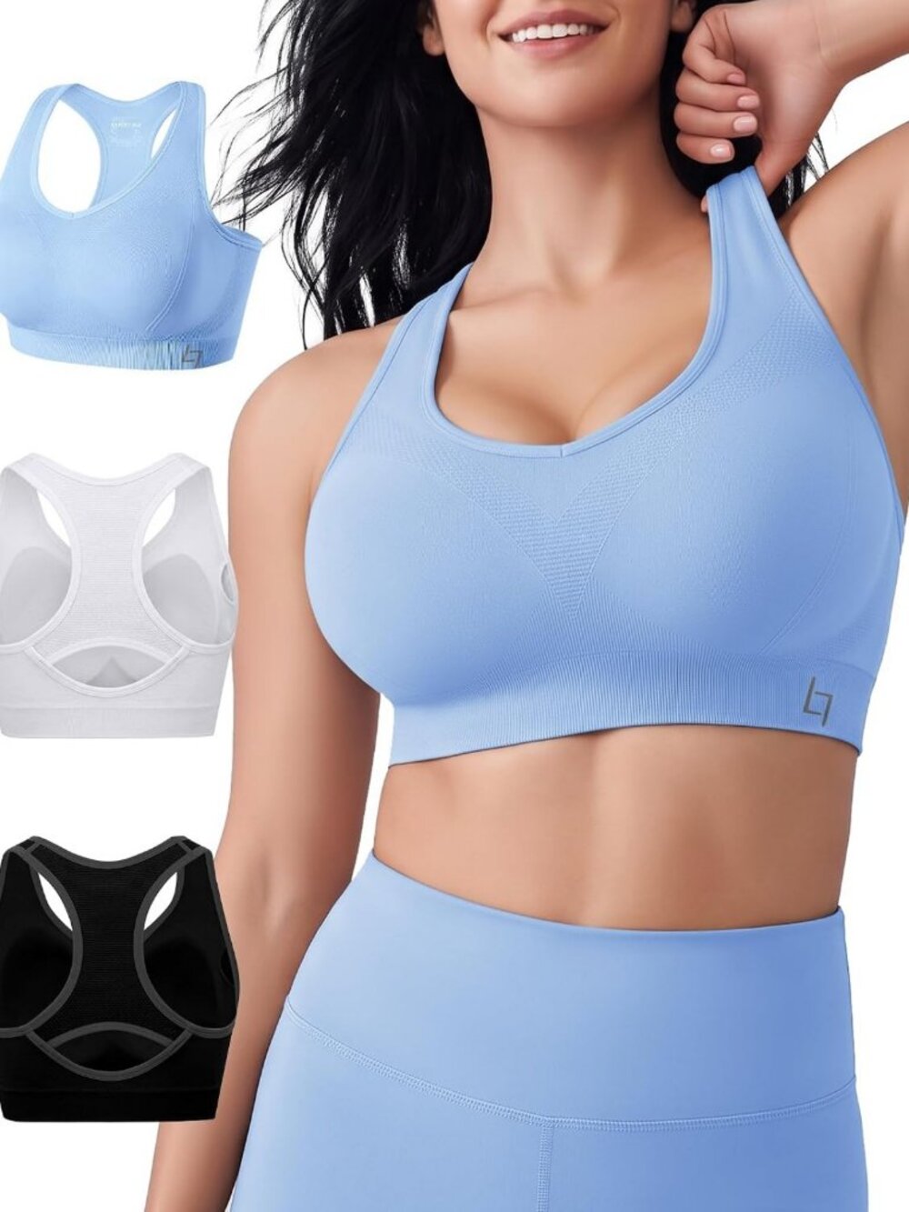Supportive Sports Bra for Large Bust | 12-Hour Comfort & Zero Pressure Fit